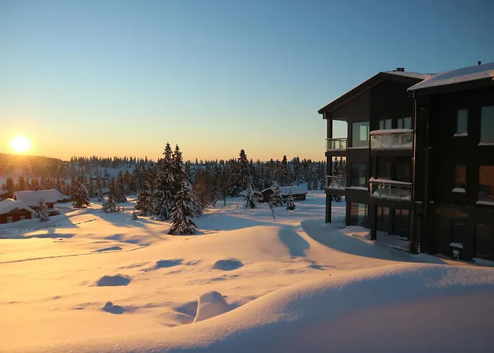 Beautiful Penthouse With Panoramic View At Sjusjoen