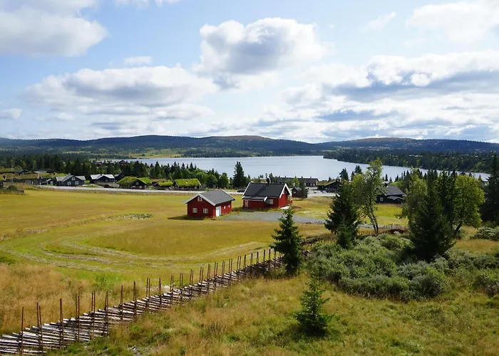 Beautiful Penthouse With Panoramic View At Sjusjoen