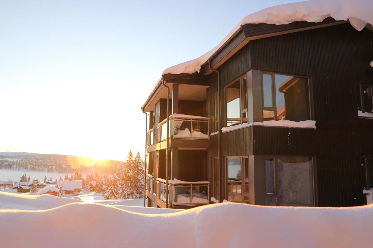 Beautiful Penthouse With Panoramic View At Apartment Sjusjøen