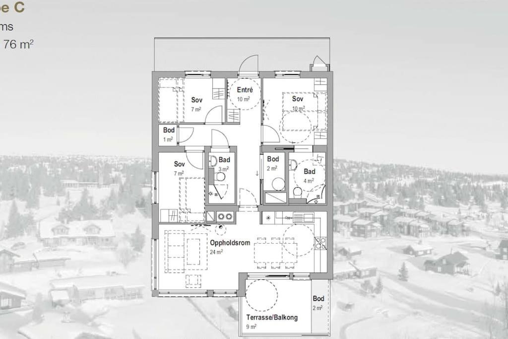 Apartment Beautiful Penthouse With Panoramic View At *